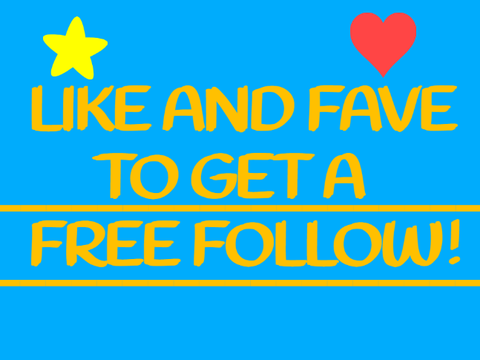 Like And Fave To Get A Free Follow!