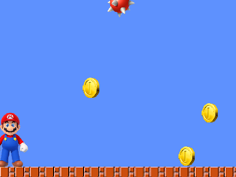 Mario Coin Catcher
