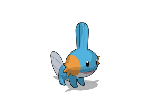 3-D Mudkip Animation