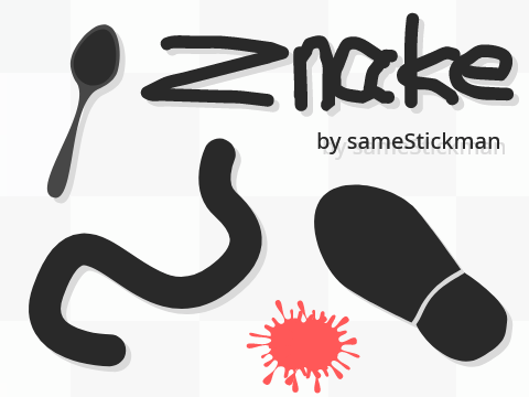 Znake - modified snake game (mobile friendly)