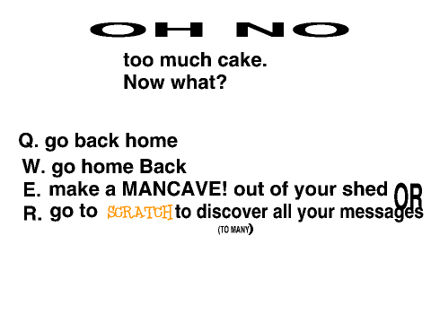 Choose your own adventure! (remix TBG) remix remix remix