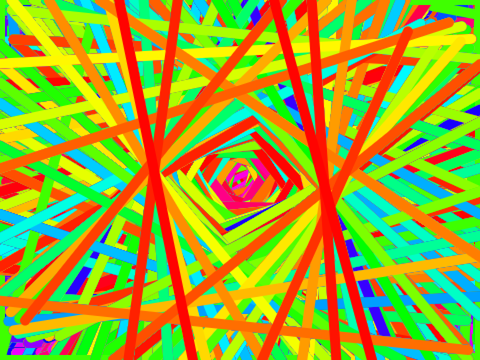Burst of colour