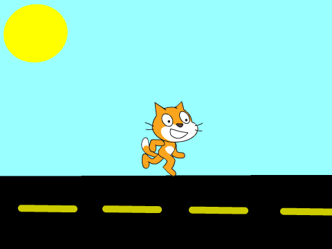 The Fastest Scratch Cat