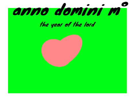 anno domini m°