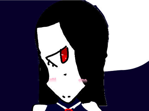 vampire girl redraw by me