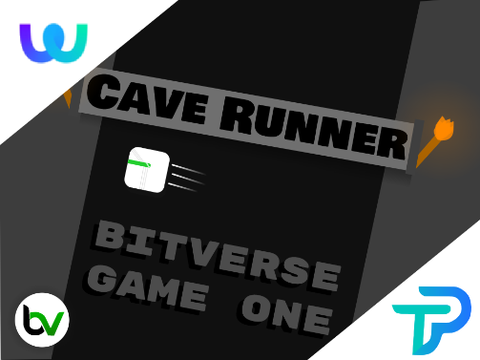 BitVerse Adventures | Part 1 - Cave Runner | Collab with @-Wires- #all #stories #games #art