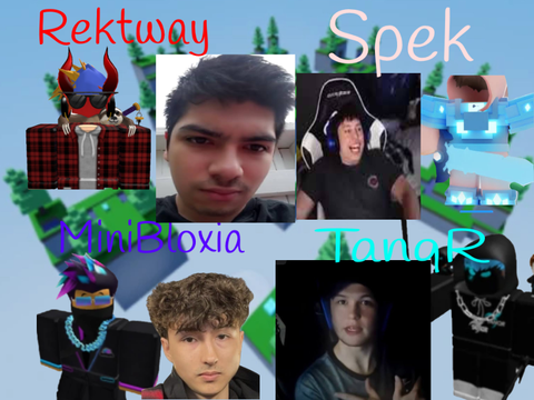 What roblox bedwars youtuber are you? Type in comments which one 