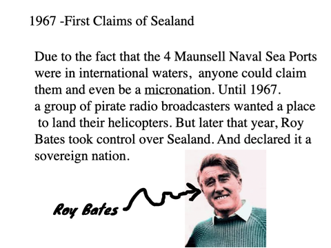 History of Sealand  