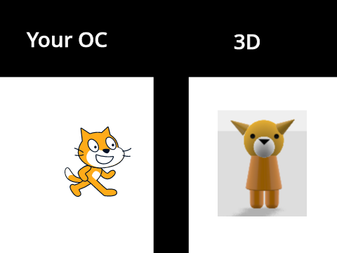 I make your oc 3D remix