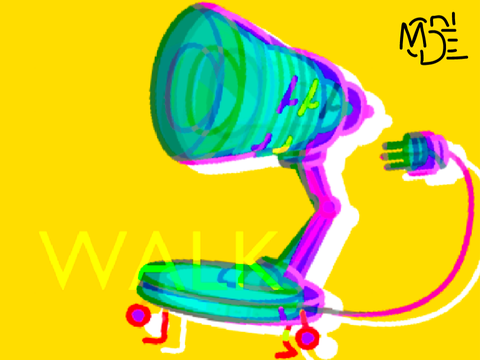 The basic, but fun object show character walk cycle