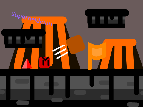 Volcano -A Scrolling Platformer- remix