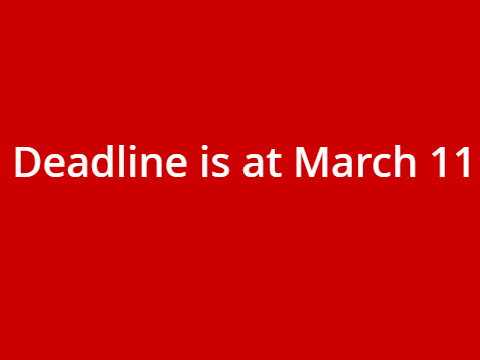 10 Followers DMC Contest. (deadline on March 11)