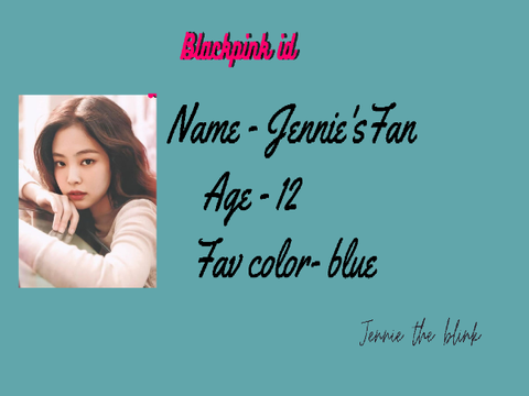 Blink id