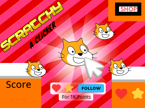 SCRATCHY - A Clicker Game