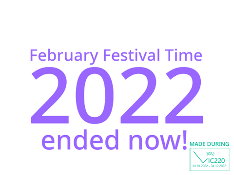 February Festival Time 2022 ended now!