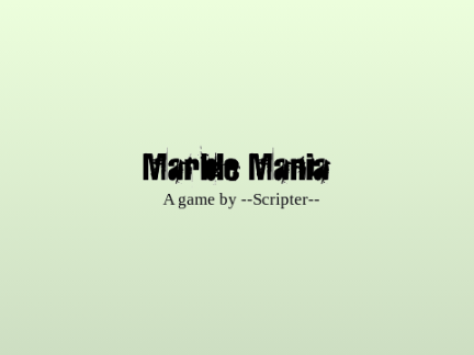 Marble Mania