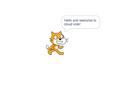 Cloud vote