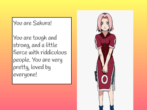Naruto Personality Quiz
