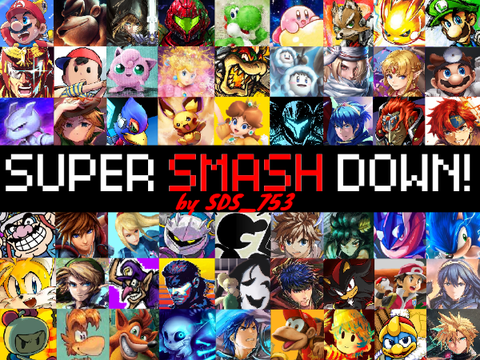 Super Smash Down! Final (54 Characters!)