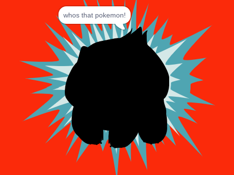 whos that pokemon!