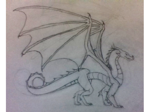 Dragon Sketch #Art #1