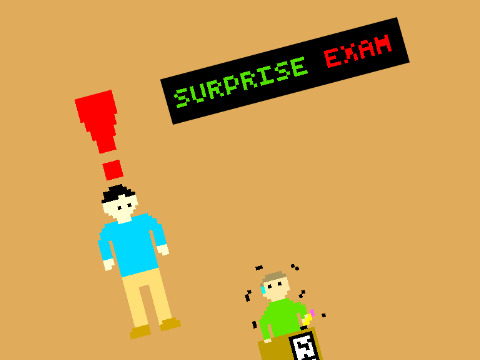 Surprise exam demo