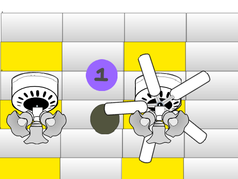 two hugger ceiling fans remix