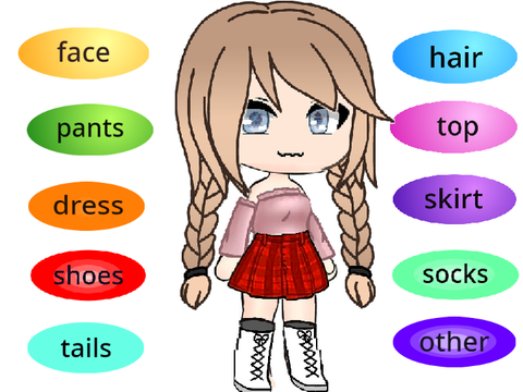 Gacha Life Dress Up remix