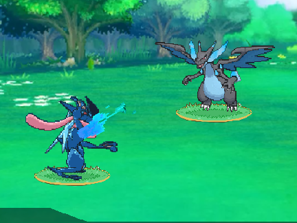 Ash Greninja vs Mega Charizard X || Who Will Win ? || #pokemon remix