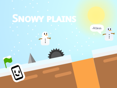 ☁ Snowy Plains | A Multiplayer Platformer #games #all