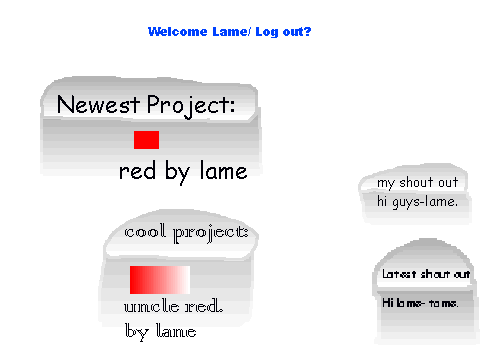 My front page.