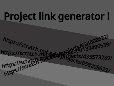 Project link generator !