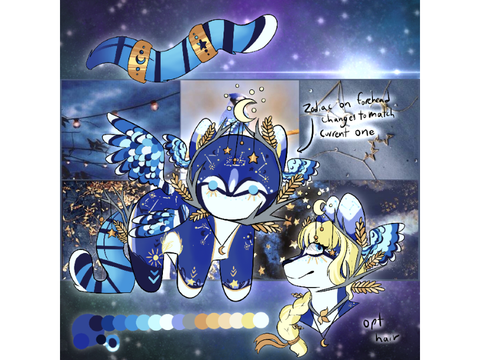 Celestial blue jay | ota
