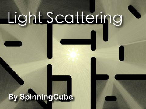 Light Scattering Demonstration - 2D Pathtracing