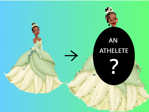 Princess tiana - Athelete
