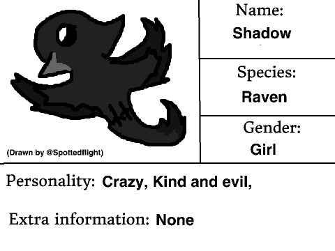 Outcast RPG- Sign-up: Shadow