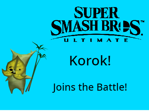 What if Korok was in Smash Bros?