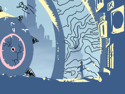 I think this is called a parallax remix