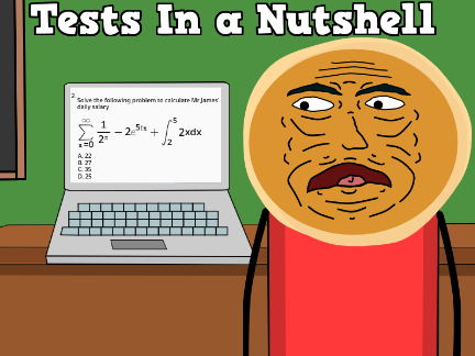 Tests In a Nutshell #animations #stories #music #art #all #games