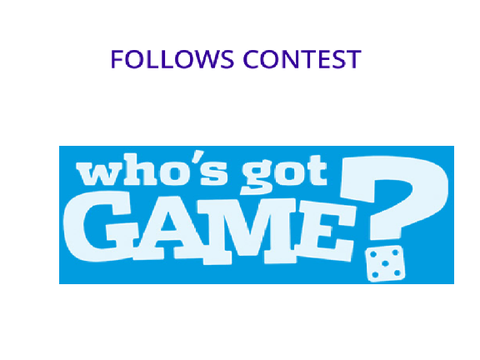 150 FOLLOWERS GAME CONTEST!!!!