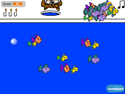 Extreme Fishing (Working Scoreboard!)