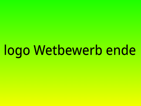 logo Wettbewerb ende
