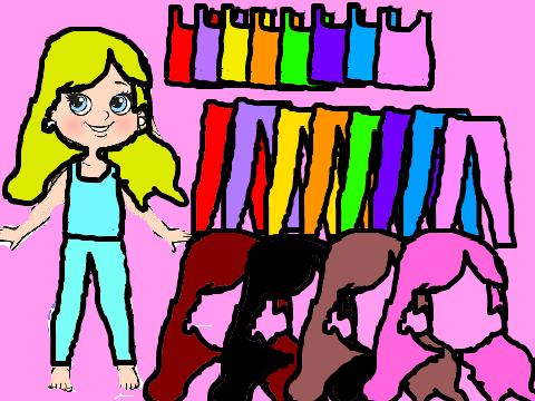 Pretty Doll dressup 