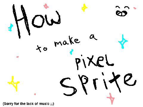 How to make I pixel sprite