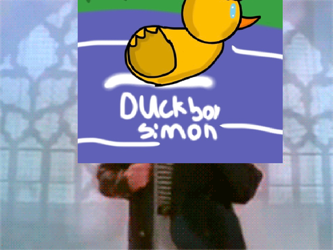 DuckBoiSimon roll (Easter egg) 