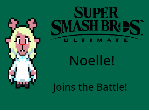 What if Noelle was in Smash Bros?