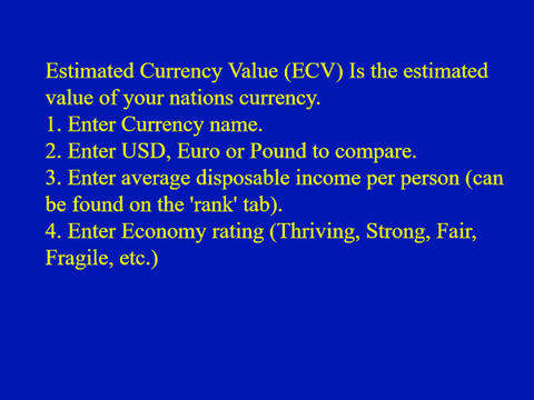 NationStats: The NationStates Calculator!