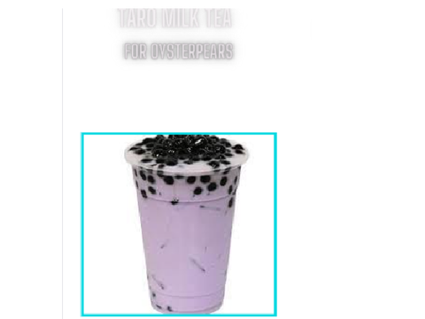 Taro Milk Tea for OysterPearls