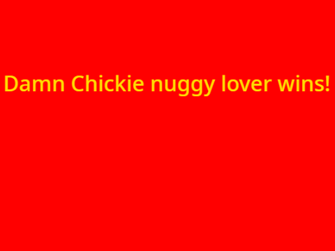 Chicken Nugget game
