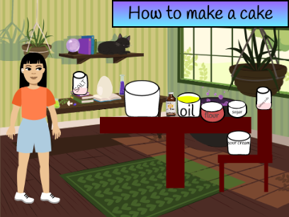 how to make a cake
